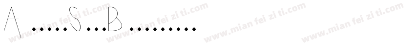 Acorn SemiBold字体转换